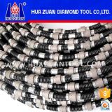 Green Diamond Beaded Wire Rope for Stone Cutting