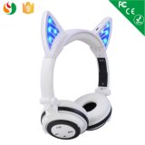 LED Light Stereo Cat Ear Headphone Wireless Bluetoth Headphone