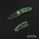 Mini Folding Knife with Camo Handle (#3871)