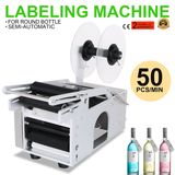 Electrical Mt-50 Semi-Automatic Round Bottle Labeling Machine