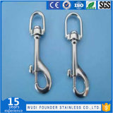 SS304 Ss316 Stainless Steel Swivel Eye Bolt Snap Hook