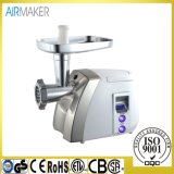 Power 2000W Stainless Steel Housing Electric Meat Grinder with GS Ce EMC RoHS Approvals