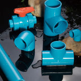 Customized PVC Blue Pipe and Fitting for Water Supply and Industry