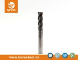 Rib Flat End Mill 4-Flute 30° /Diamond Coated for Graphite