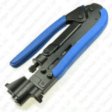 CATV Hand Tool Rg59 RG6 Rg11 Coaxial Cable F Compression Connector Crimper Tool