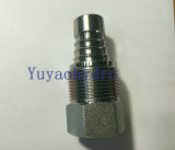 Machine Part Hydraulic Adapter Fitting with Female Straight