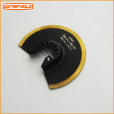 Segment Oscillating Saw Blade with Titanium Coated Tooth for Metal and Wood Cutting