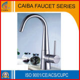 Single Handle Brass Kitchen Faucet (CB-21235)