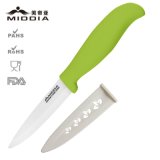 4 Inch Quality Ceramic Fruit/Paring Knife with Sheath Pocket Knife