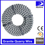 Sintered Pre-Opened Diamond Cutting Wire Saw for Granite Quarry
