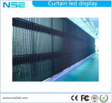 P20 High Waterproof LED Curtain Transparent Display for Building Facade