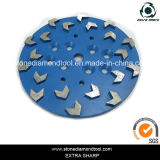 250mm Concrete Arrow Segment Diamond Grinding Wheel