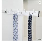 Closet Tie Rack Belt Rack with Belt Hook Wardrobe Accessories Fittings Closet Hardware
