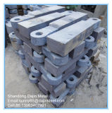 Impact Hammer Mill Crusher Spare Parts Wear Resistant Hammer Plate