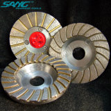 Diamond Double Row Abrasive Cup Grinding Wheel for Marble Granite and Concrete Grinding