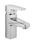 Sanitary Ware Deck Mounted Single Handle Brass Basin Faucet (H02-101)