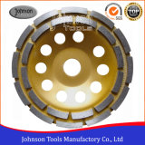 Od150mm Diamond Cup Wheel with Double Row for Stone