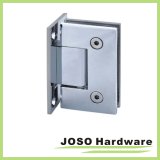 90 Degree Glass to Wall Brass Wall Mount Shower Hinge