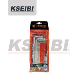 10 PC Hex Key Wrench Set in Plastic Wallet - Kseibi
