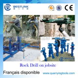 Portable Powerful Pneumatic Rock Drill for Vertical Wet&Dry Drilling