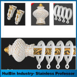 Hotsale 28mm Wrought Aluminum Alloy Home Decorative Curtain Rod for Home Decoration