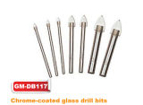 Chrome-Coated Straight Shank Glass Drill (GM-dB117)