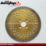 6 Inch Turbo Granite Saw Blade with Flang Hole