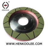 300mm Italy Ancora Squaring Machine Resin-Bond Diamond Dry-Grinding Wheel (Working Layer With Flume)