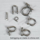 Stainless Steel Shackles for Rigging Hardware