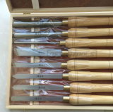 Wood Turning Tools Set for Machine Use and Wood Carving Chisel for Hand Tools