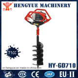Earth Auger Drill with Powered Engine