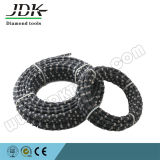 10.5mm Rubber Diamond Wire Saw for Marble Quarry