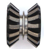 Diamond Double Edge Breaker Wheel for Stone Edge Profiling