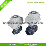 Plastic Ball Valve/PVC Pneumatic Ball Valve/ PVC Pneumatic Union Ball Valve by ANSI DIN ANSI JIS) &Industrial/Water Valve