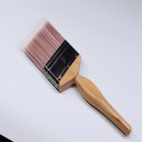 Cheaper Plastic Wire Paint Brush with Maple Wooden Handle