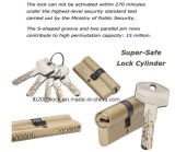 High Security Door Lock Cylinder/ Brass Cylinder Lock (CYL 06-01 SN)