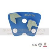 Arrow Segmented Trapezoid Diamond Grinding Pads Shoe Plate Tools