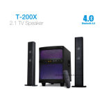T200X Home Theatre 70W Bluetooth TV Speaker Soundbar (colorful LED, 2.1 subwoofer)