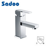 Upc Square Brass Basin Faucet (SD-2010093CP)