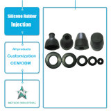 Customized Silicone Rubber Injection Auto Parts Industrial Machinery Rubber Seal Ring