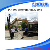 The Pd-Y90 Hydraulic Excavator Mounted Drill for Construction