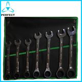 Perfect Mirror Polish Combination Ratchet Wrench Set