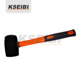 Kseibi Black Head Rubber Mallet Hammer with Progrip Handle