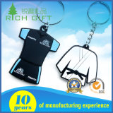 Customized Soft PVC Keychain with Taekwondo Design
