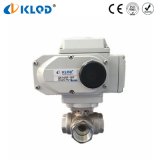 Electric Type Actuator Automatic Electrical 3 Way Water Float Ball Valve