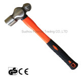 Ball-Pein Hammer with Rubber Handle or Wood Handle (HM-002)