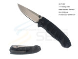 420 Stainless Steel Folding Knife (SE-72-BK)