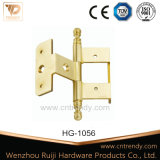 High Grade Stainless Steel Iron Brass Door Hinge (HG-1056)