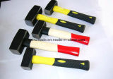 1000g German Type Stoning Hammer with TPR Handle