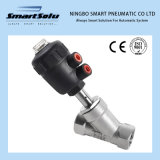 Stainless Steel Material Pneumatic Angle Seat Valve